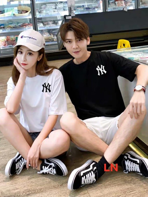 Áo lô gô chữ lồng góc ngực LN12