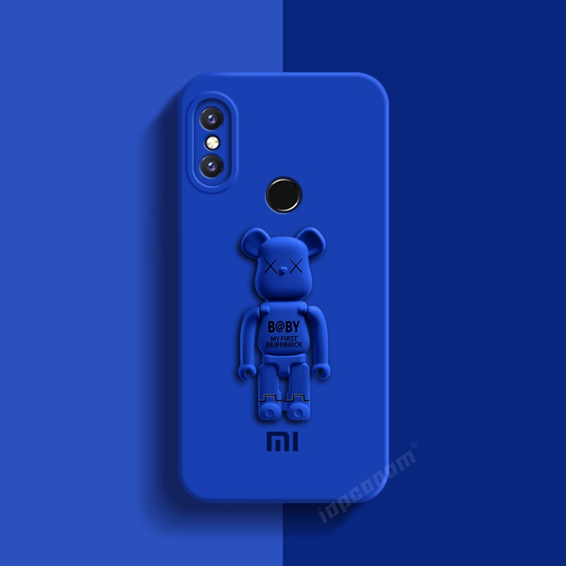 Ốp Điện Thoại Silicon Mềm Có Giá Đỡ Hình Gấu Dễ Thương Cho Xiaomi Redmi Note 5 Pro Redmi 5 Plus