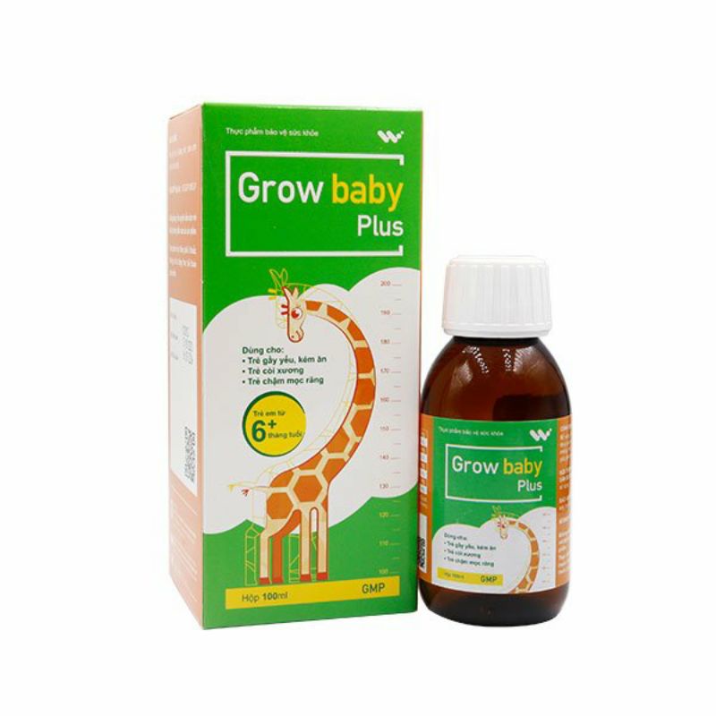 Grow Baby Plus - Ăn ngon hơn, cao khỏe hơn