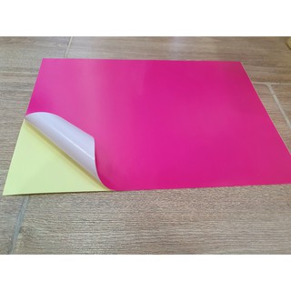 Decal màu hồng