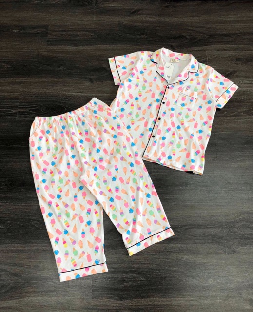 BỘ UMI YELLOW LỬNG THUN PIJAMA