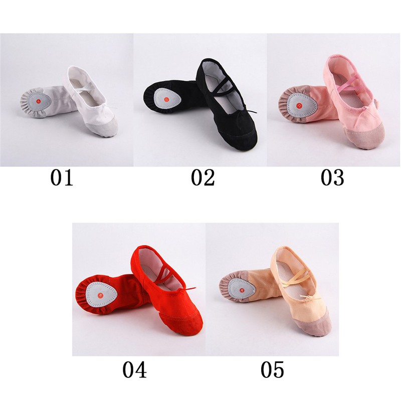 Giày tập múa ballet cho trẻ em và người lớn tiện dụng