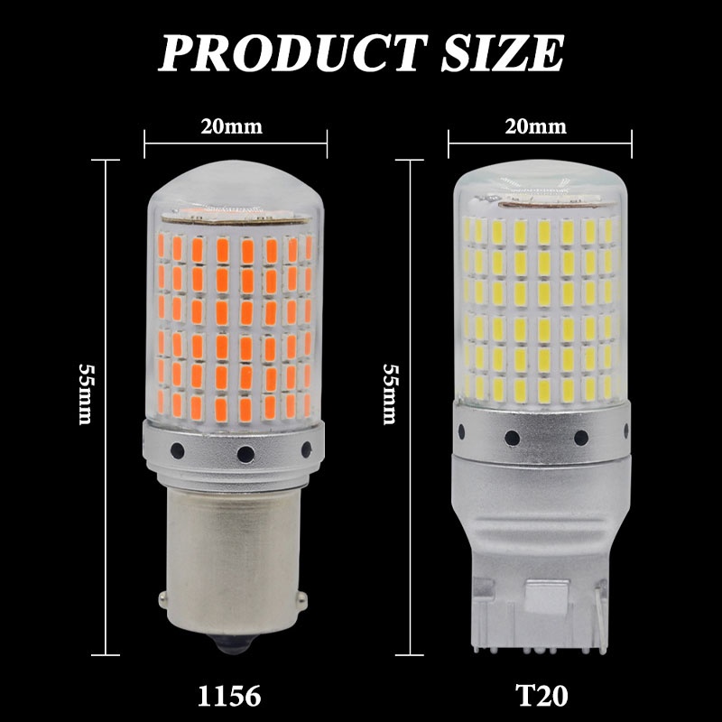 Đèn LED tín hiệu dẫn đường KEVANLY 144smd dành cho xe hơi