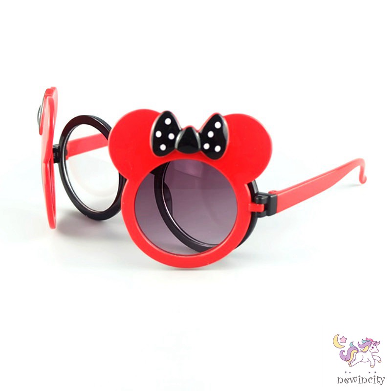 Kính Mát Chống Tia UV Kiểu Dáng Hoạt Hình Dễ Thương Cho Bé