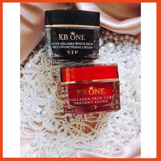 Kem dưỡng trắng da kem dưỡng da mặt cao cấp kbone vib đỏ/ đen sản sinh collagen tự nhiên 1**