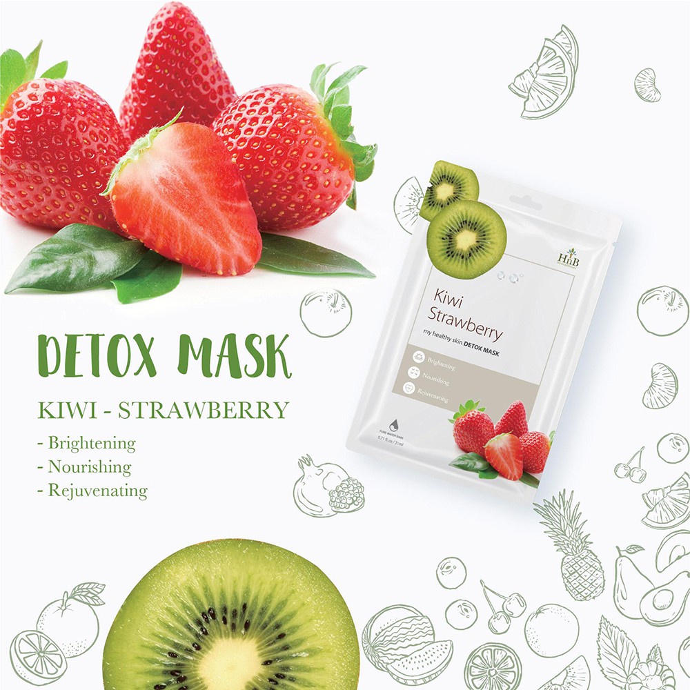 Mặt nạ dưỡng da HNB My Healthy Skin Detox Mask