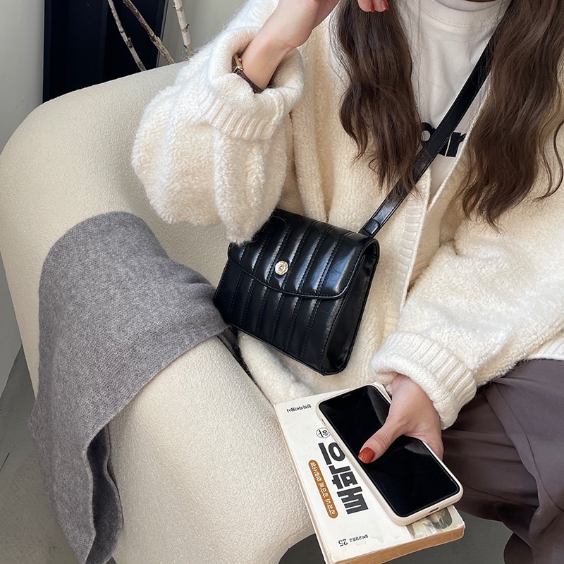 Túi Đeo Chéo Hình Vuông Nhỏ Nhắn Phong Cách retro Hàn Quốc Thời Trang Thu Đông Gylb1380