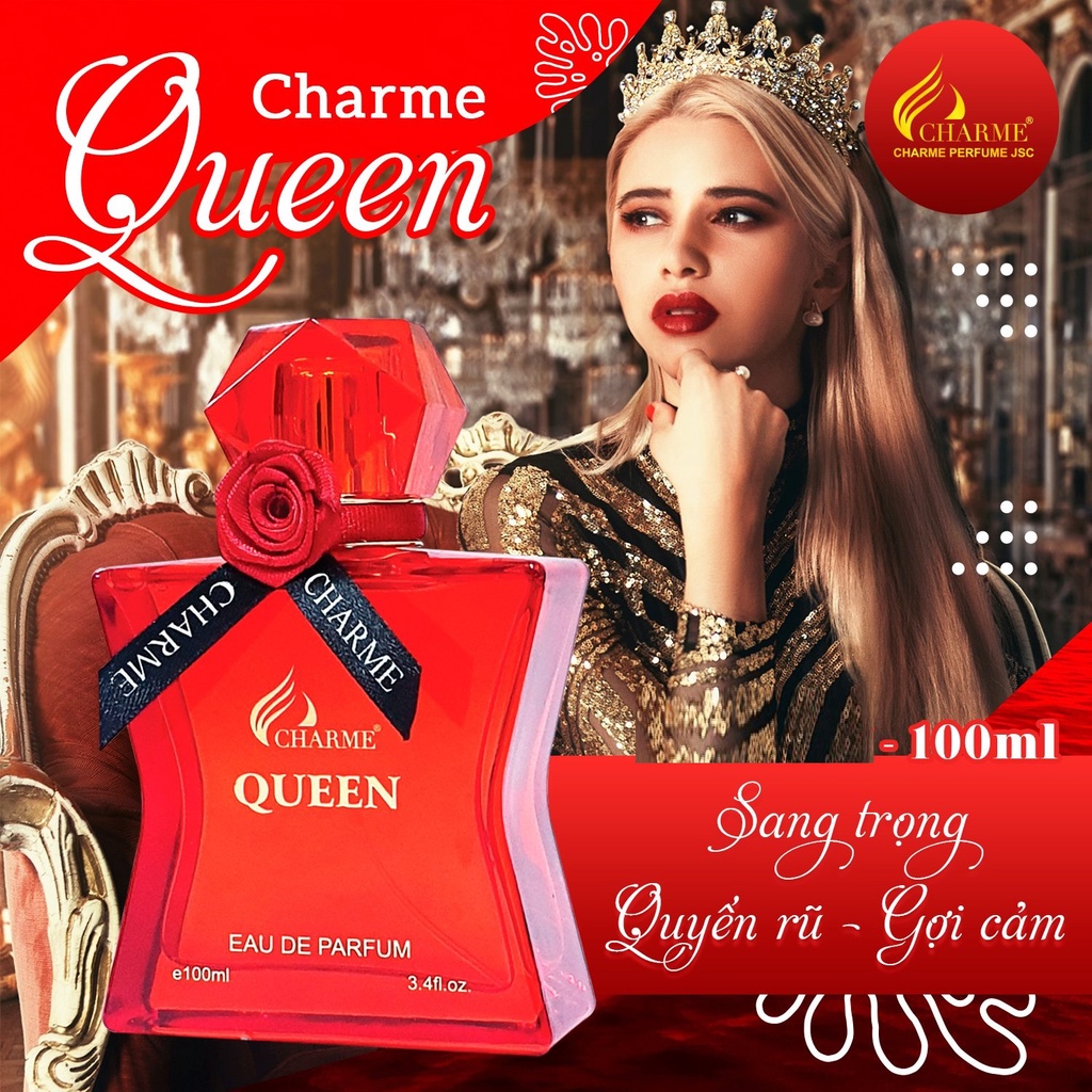 Nước hoa nữ Charme Queen 100ml