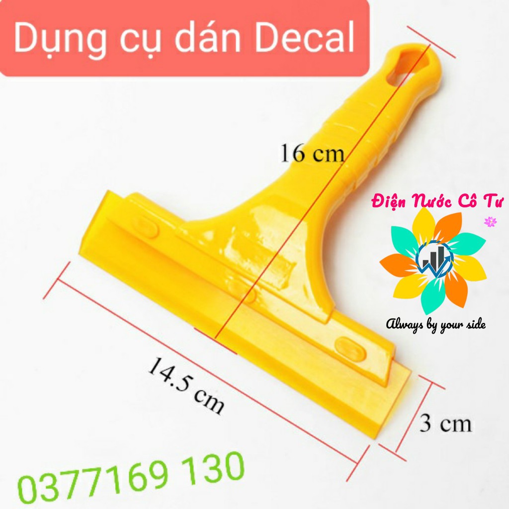 Cây vuốt giấy dán tường cây dán decal dụng cụ dán giấy dán decal Thanh Bình