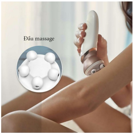 Máy tẩy lông,massage 5in1 kemei 8001 cao cấp - Hàng Nhập Khẩu