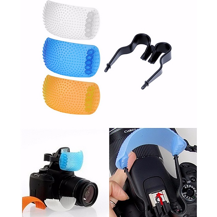 Bộ tản sáng 3 màu cho đèn flash cóc