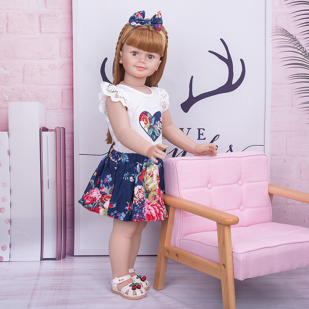 Búp Bê Tái Sinh KEIUMI 76 cm Silicon Reborn Toddler Semi Soft Vinyl Doll 30 inch