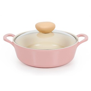 NEOFLAM RETRO Chảo xào (22cm, 2.0L) Không PFOA Hồng
