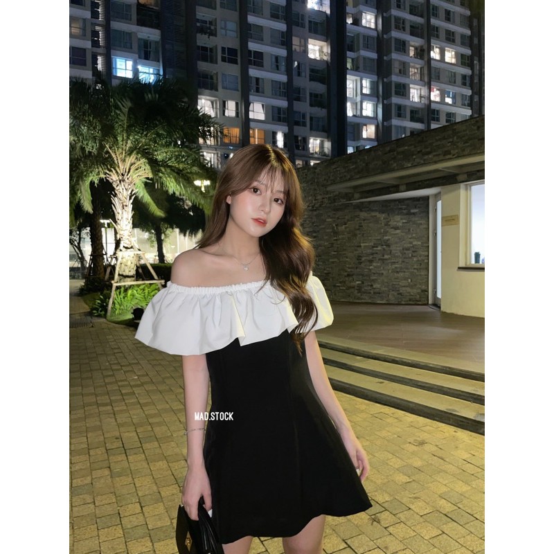 K] 🌿 VÁY TRỄ VAI NGỰC BỒNG UV 🌿 ĐẦM HỞ VAI DỄ THƯƠNG 🍑 | BigBuy360 - bigbuy360.vn