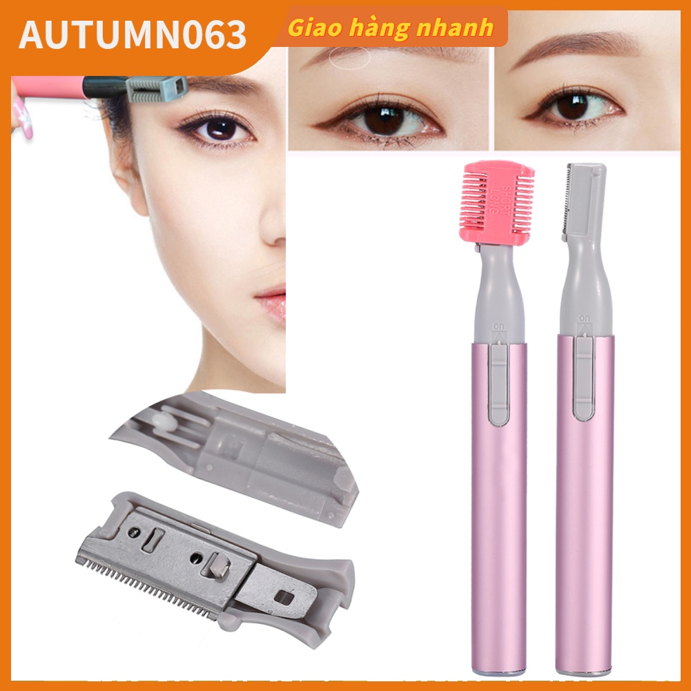 Máy cạo lông mày cầm tay chạy bằng điện cao cấp Autumn063
