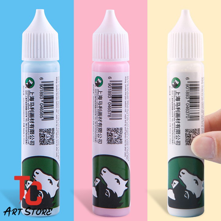 Bút keo chặn màu nước Masking Fluid Marie's - Dạng ống bóp tiện lợi