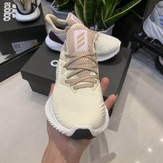 ⚡️[Cực Chất] Giày Adidas Alpha Bouce Trắng Sữa Nữ