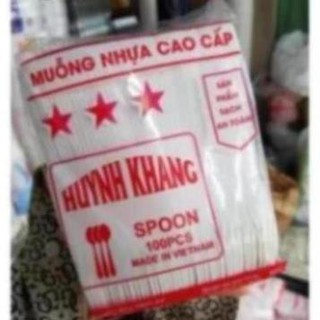 1 thìa nhựa Huynh Khang cao cấp hàng mãu TNX88