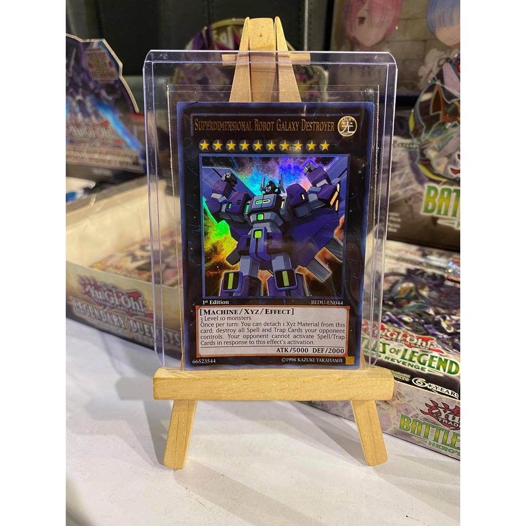 Lá bài thẻ bài Yugioh Superdimensional Robot Galaxy Destroyer – Ultra Rare - Tặng bọc bài nhựa bảo quản