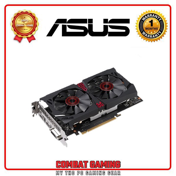 Card Màn Hình ASUS GTX 1050Ti  ROG STRIX OC 4GB GDDR5 (VGA 2ND) | BigBuy360 - bigbuy360.vn