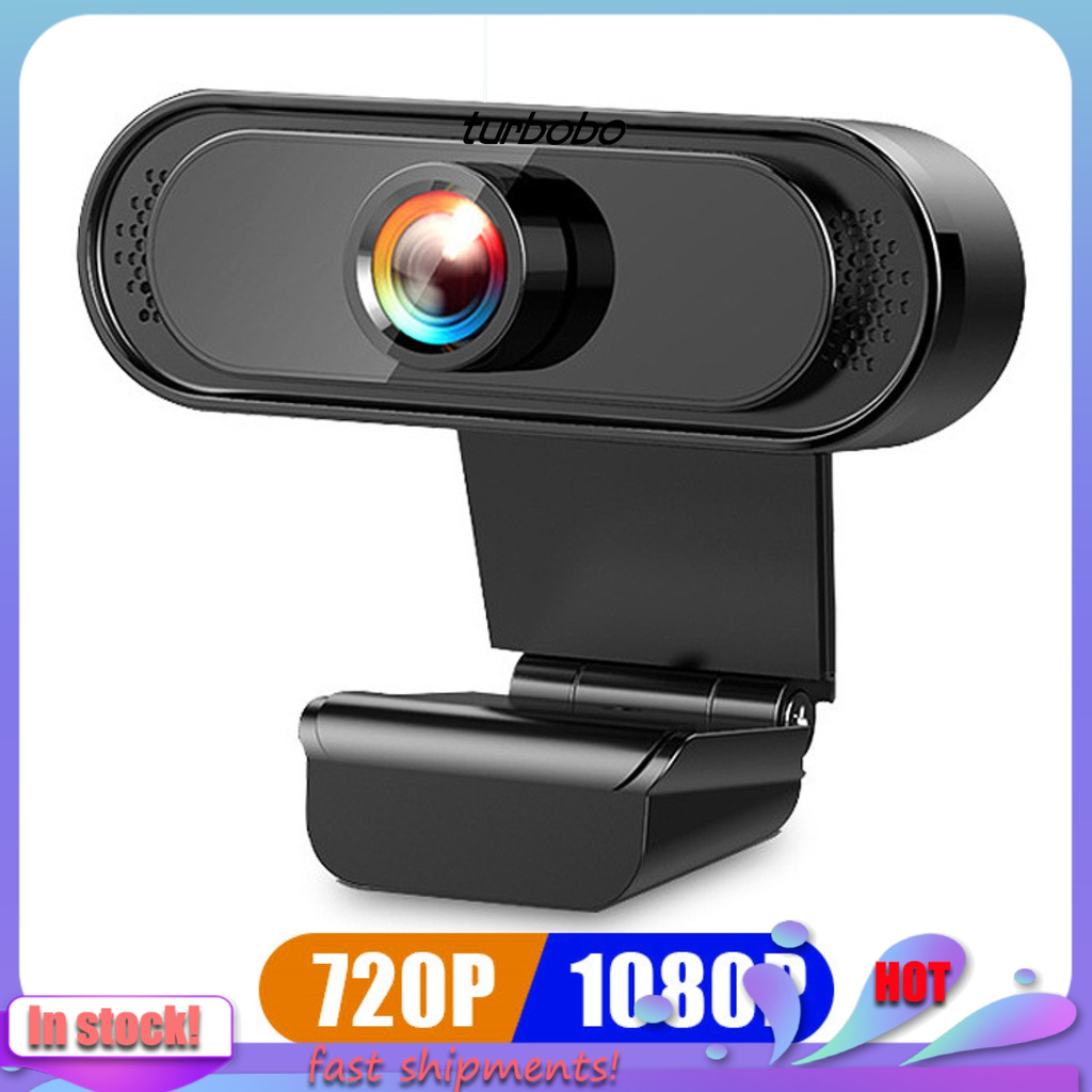Webcam Kỹ Thuật Số 720p / 1080p Có Mic Cho Máy Tính