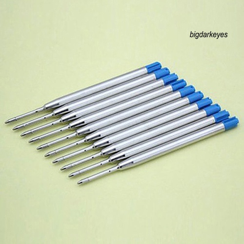 Set 10 Bút Bi Mực Đen/Xanh Ngòi 0.5mm