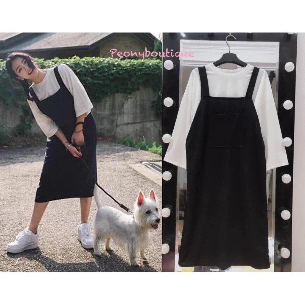 [Mã WAMST111 giảm 15k đơn 99k] SET VÁY YẾM TÚI NGỰC TRẺ TRUNG | BigBuy360 - bigbuy360.vn