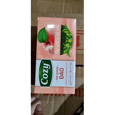 Trà Đào Cozy túi lọc 50gr (Mẫu mới(