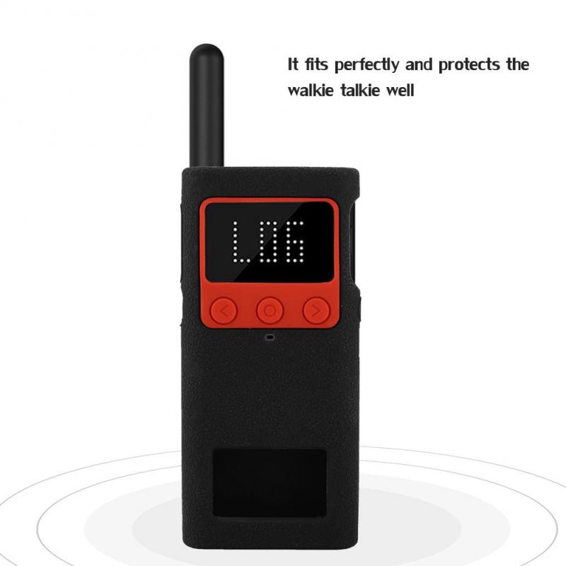 Vỏ Silicon Bảo Vệ Chống Trượt Chống Sốc Chất Lượng Cao Cho Bộ Đàm Xiaomi Walkie Talkie-Talkie 2 Way Rad