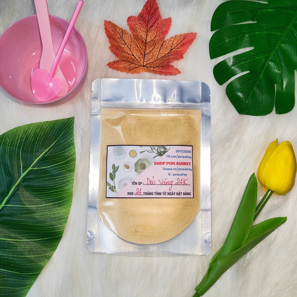Mask Dẻo Collagen Vàng Sâm Gold 24K - Mỹ Phẩm Handmade