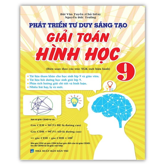 Sách - Phát triển tư duy sáng tạo giải toán Hình học 9