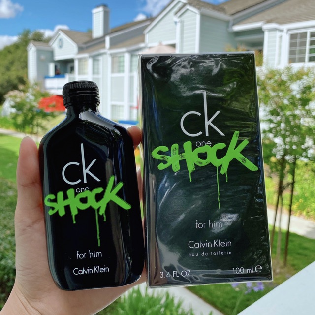 Nước hoa Nam CK One Shock For Him 100ml Nam tính, hiện đại