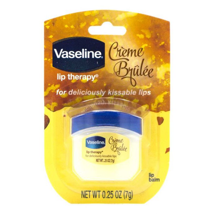 Son Dưỡng Môi Vaseline Lip Therapy Creme Brulee 7g - Hương Nhẹ Nhàng