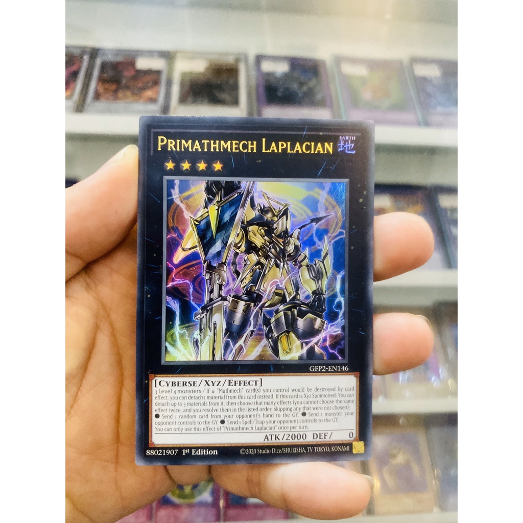Thẻ Bài YugiOh! Mã GFP2-EN146 - Primathmech Laplacian - Ultra Rare - 1st Edition