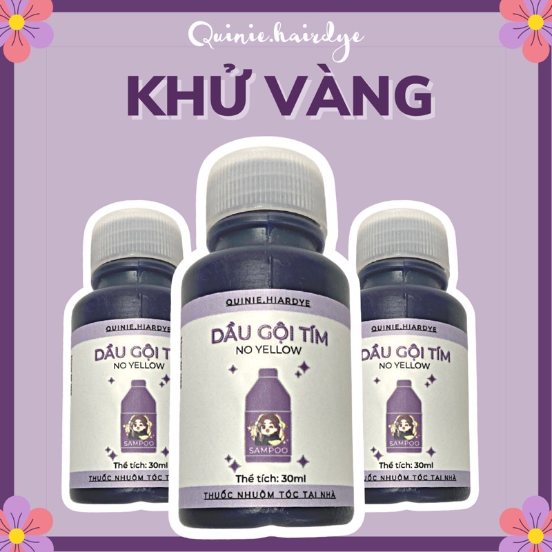 DẦU GỘI TÍM KHỬ VÀNG