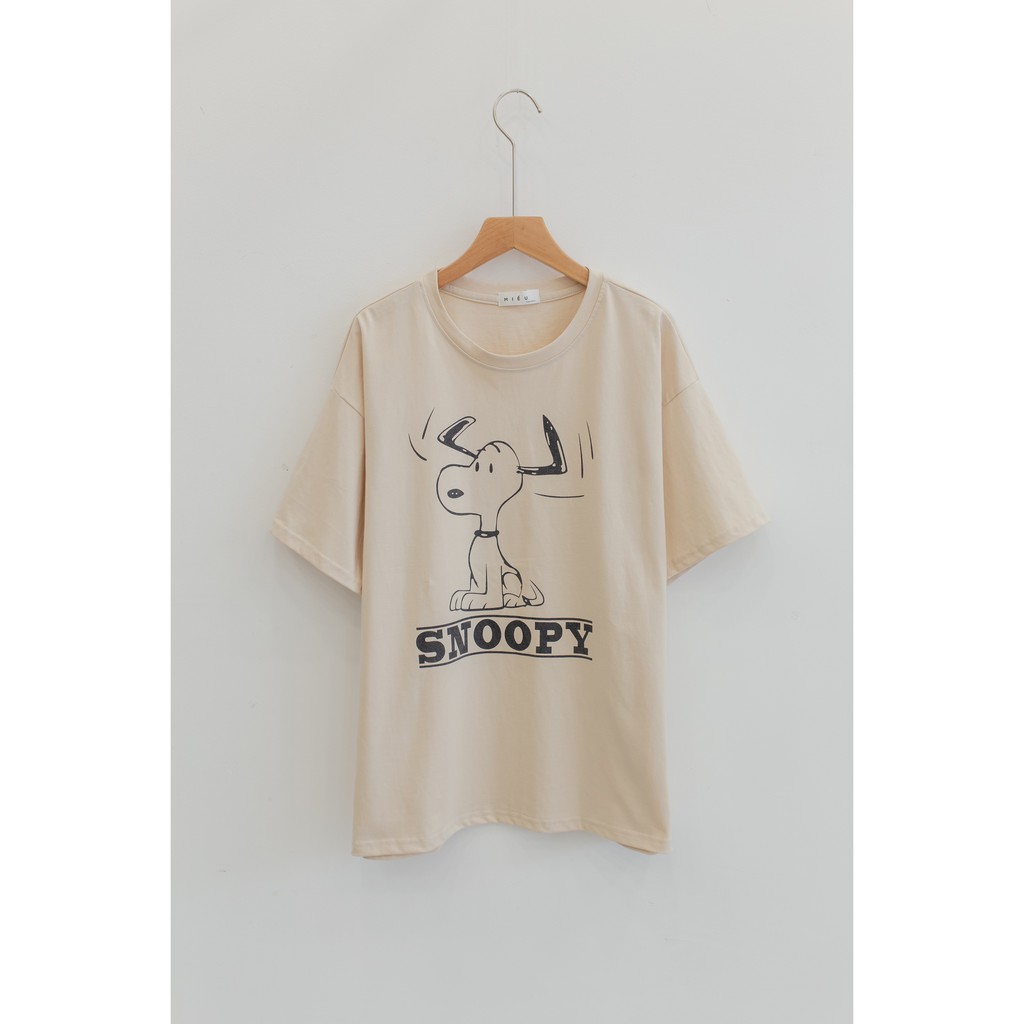 [ Miều ] Áo thun in hình Snoopy Dog