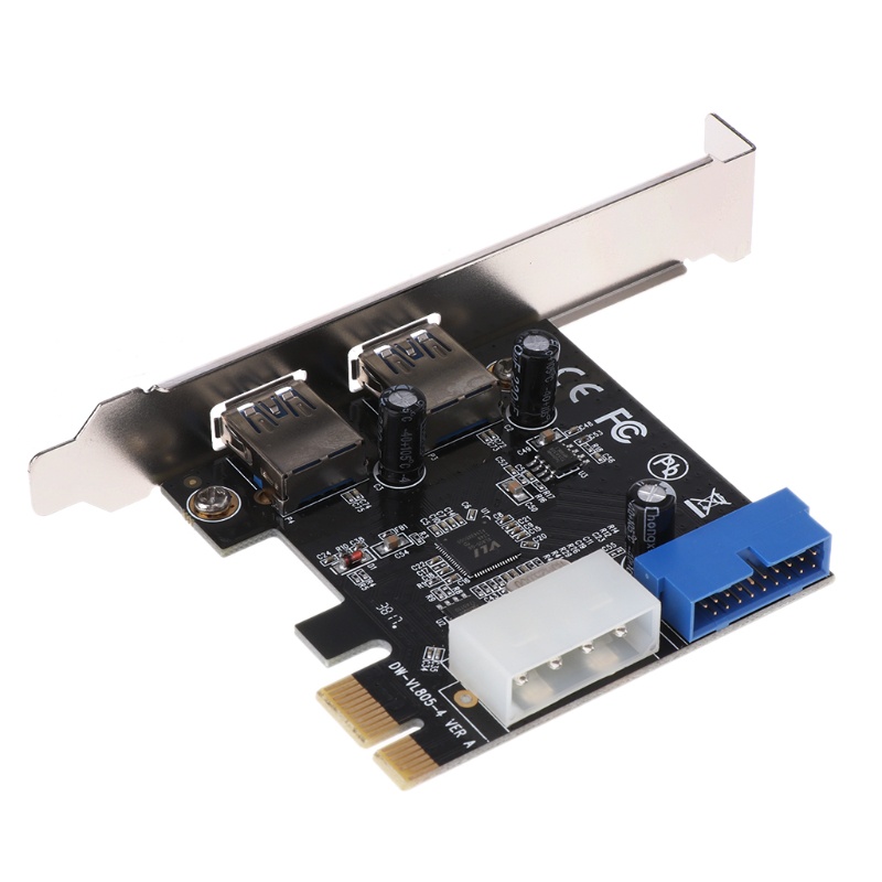 Thẻ Mở Rộng Usb 3.0 X2 Pci-E 19pin Pcie 4pin Ide