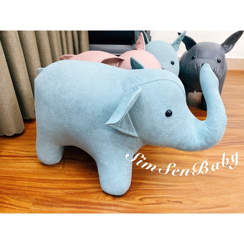 Ghế Đôn Hình Thú Cho Bé Chân Gỗ Siêu Xinh, Ghế Ngồi Cho Bé Hình Con Vật Đáng Yêu