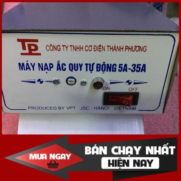 [ShopUyTín] Máy nạp ắc quy tự động 5A-35 A [free.ship]