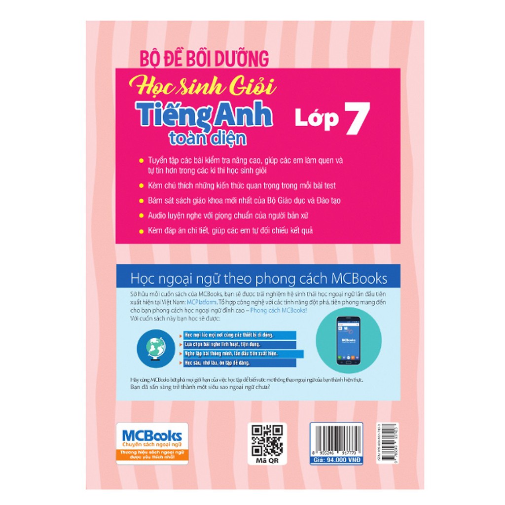 Sách - Bộ Đề Bồi Dưỡng Học Sinh Giỏi Tiếng Anh Toàn Diện Lớp 7 | BigBuy360 - bigbuy360.vn