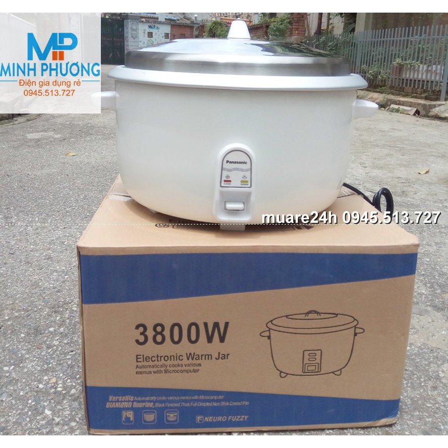 Bảo hành 12 Tháng Nồi cơm công nghiệp Pana 28 lít