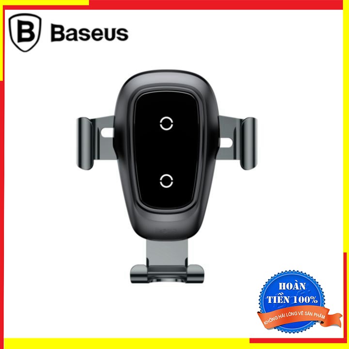 Giá đỡ điện thoại kiêm sạc không dây nhãn hiệu Baseus trên xe hơi - Mã WXYL-B0A