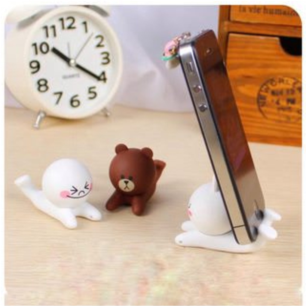 Giá Đỡ Điện Thoại Gấu Brown & Thỏ Cony Siêu Dễ Thương - Giá Đỡ Iphone Samsung | WebRaoVat - webraovat.net.vn
