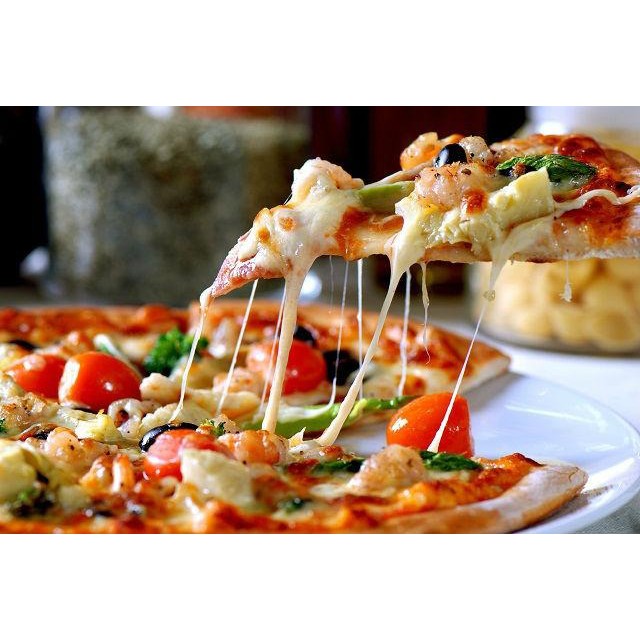 PHÔ MAI MOZZARELLA bào kéo sợi gói 1kg - Làm Pizza Chuẩn Ngon
