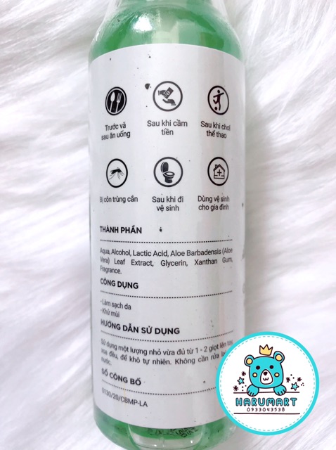 Gel Rửa Tay Khô Milaganics Hand Sanitizer Bạc Hà Kháng Khuẩn 100ml | BigBuy360 - bigbuy360.vn