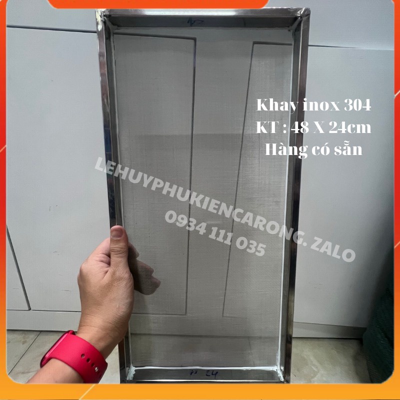 Khay Tách Phân Hồ Cá INOX 304 , Khay Lọc, Tách Cặn Bẩn Kích Thước Làm Theo Yêu Cầu
