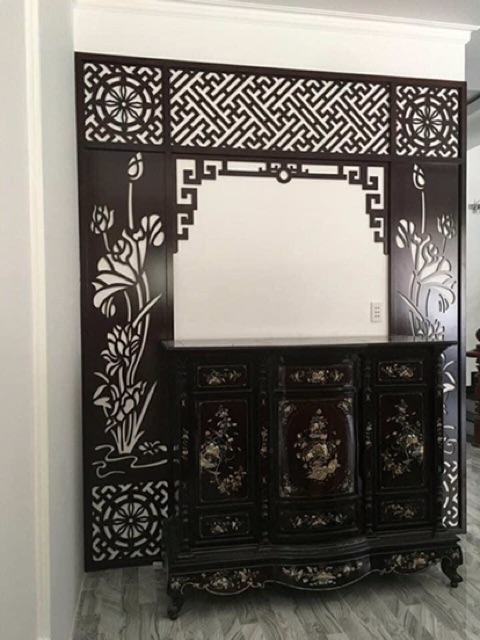 Vách Ngăn Phòng Thờ CNC