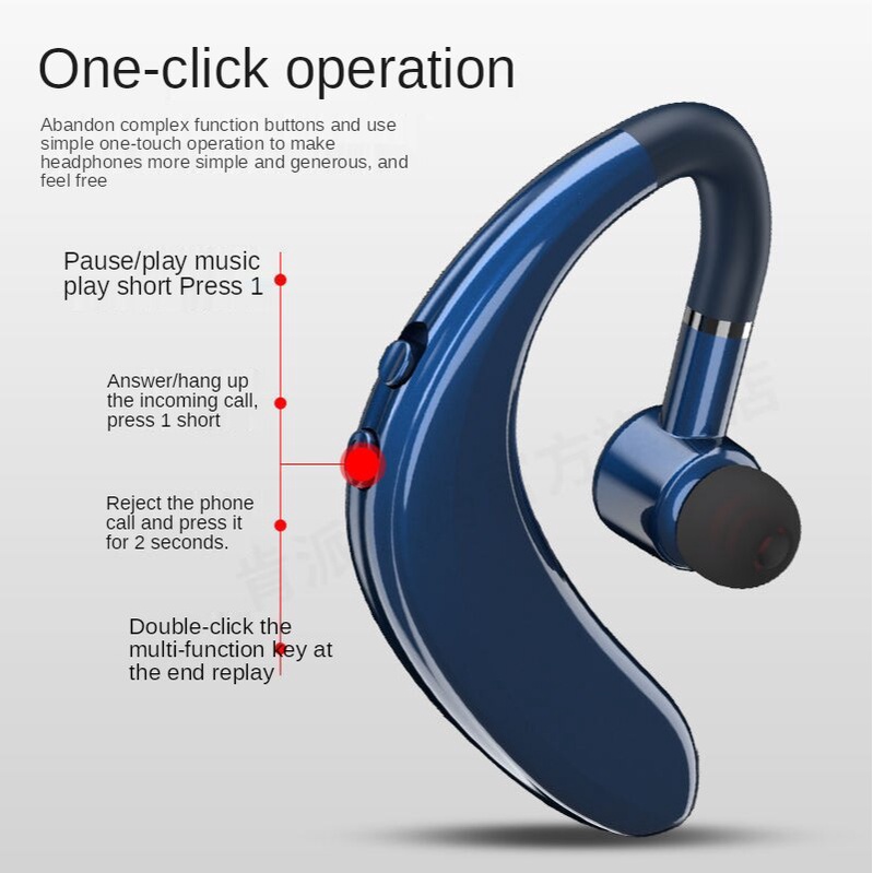 Tai nghe một bên tai Bluetooth cho điện thoại Ios Android