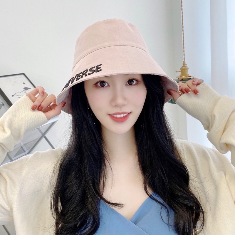 Mũ Bucket Trơn Nón Tai Bèo Vành Cụp Universefashion 412 Nhiều Màu Sắc Ulzzang Form Unisex Nam Nữ - Hazo