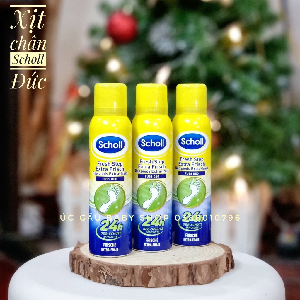 Xịt chân Scholl Đức 150ml